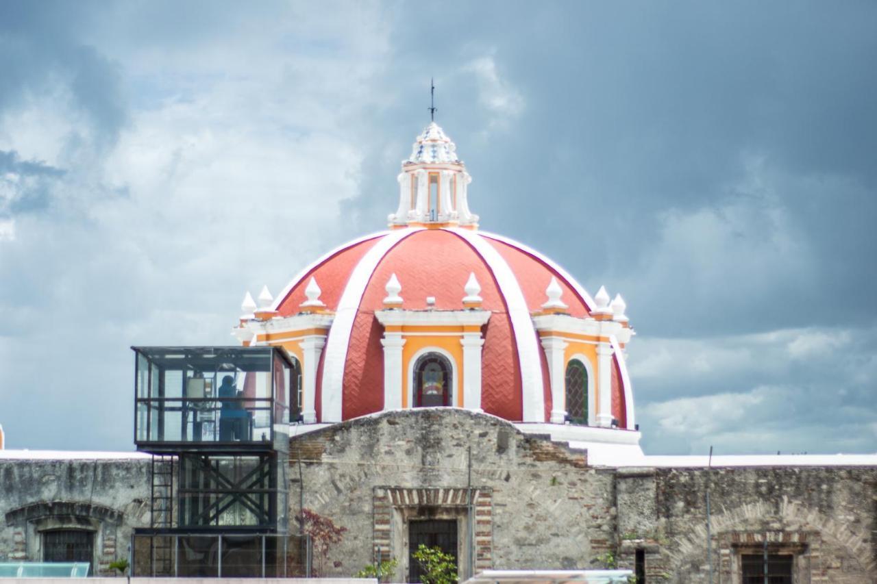 La Fuente Catedral Hotel Puebla Eksteriør billede