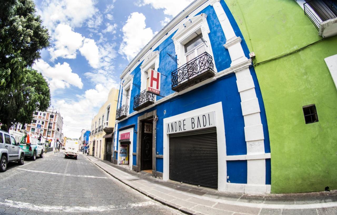 La Fuente Catedral Hotel Puebla Eksteriør billede